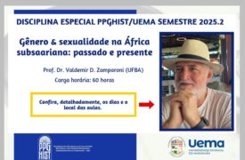 Disciplina Especial PPGHIST/UEMA
