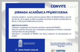 Jornada Acadêmica PPGHIST/UEMA
