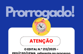 Prorrogação – seleção PPGHIST/UEMA 2026